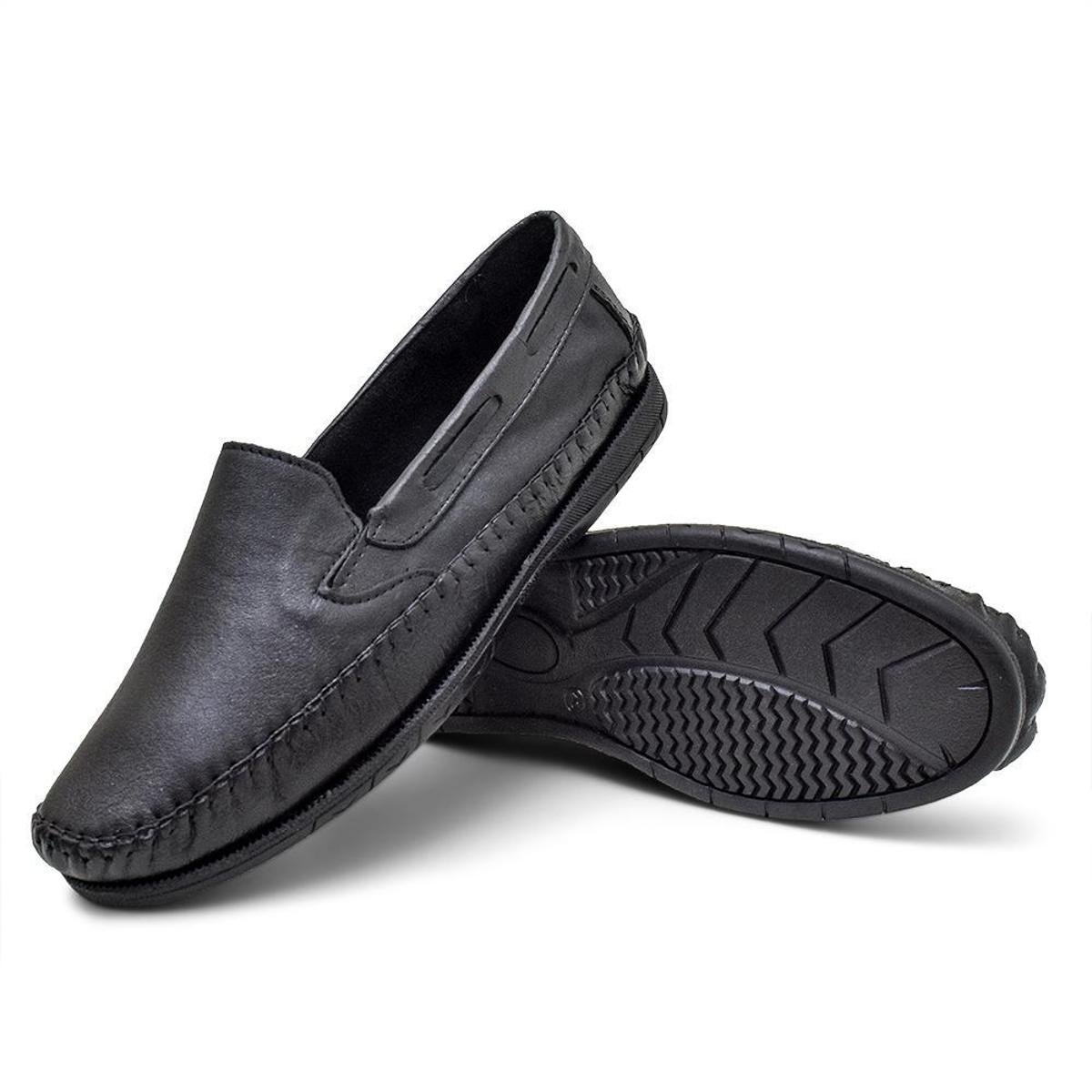 Sapatilha Masculino Mocassim Couro Legitimo Menor preço em Sapatilha Masculino Mocassim Couro Legitimo