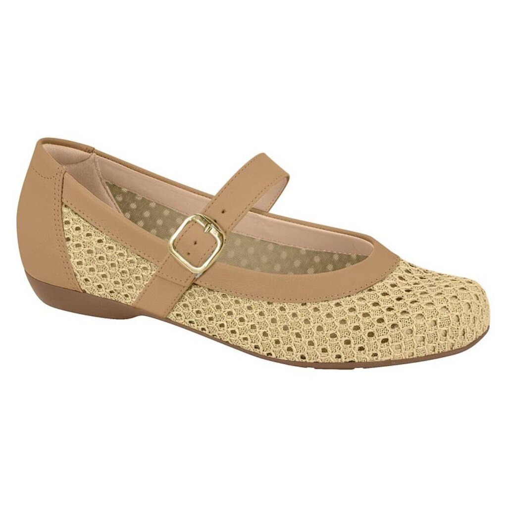 Sapatilha Mocassim Feminino Modare Confortavel Bailarina Boneca Esporão Casual Ref: 7016.1012