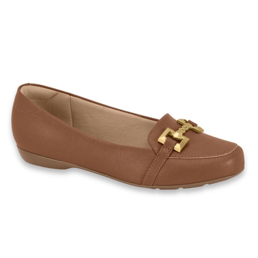 Sapatilha Mocassim Feminino Modare Ortopedico Confortavel Fivela Ref: 7016.1007