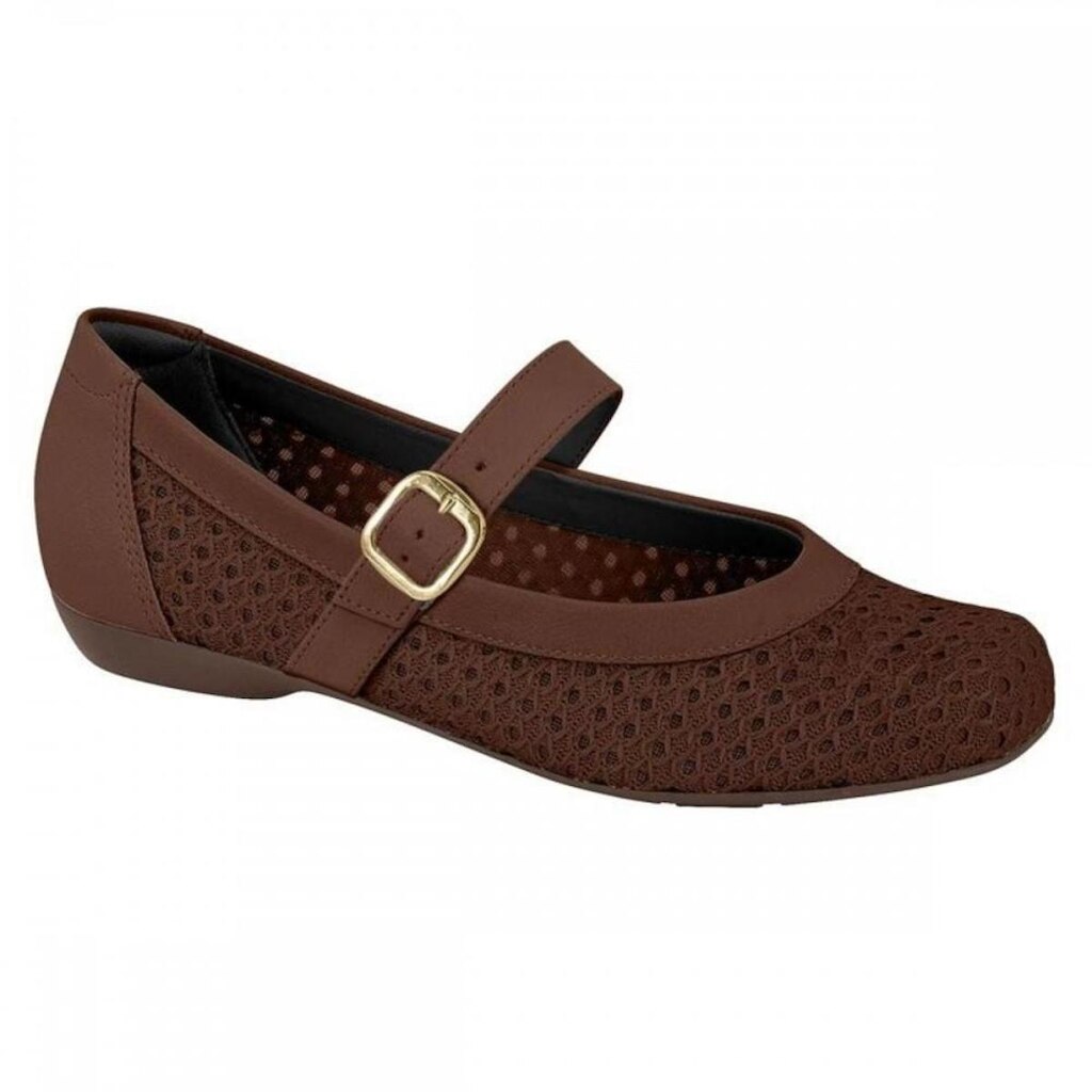 Sapatilha Modare 7016.1012 Mary Jane Telada Feminino