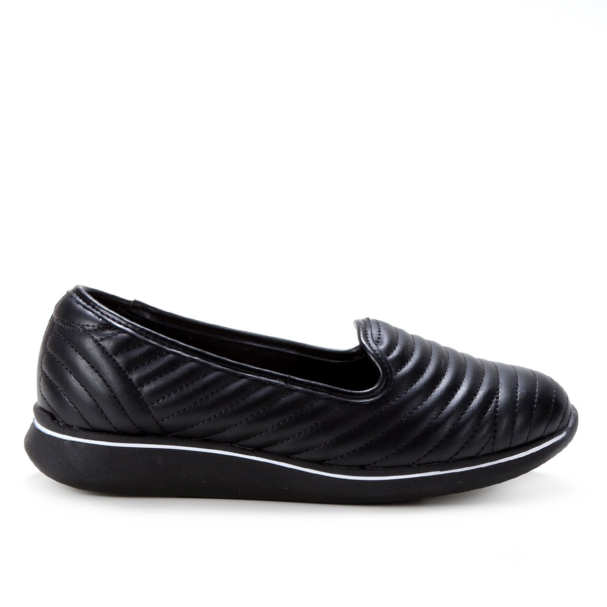 Sapatilha Modare Slipper Napa Stretch Feminina - Preto Menor preço em Sapatilha Modare Slipper Napa Stretch Feminina - Preto