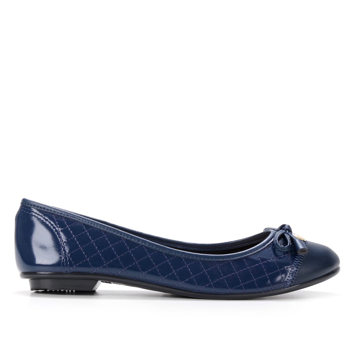 Sapatilha Moleca Matelassê Feminina - Marinho Menor preço em Sapatilha Moleca Matelassê Feminina - Marinho