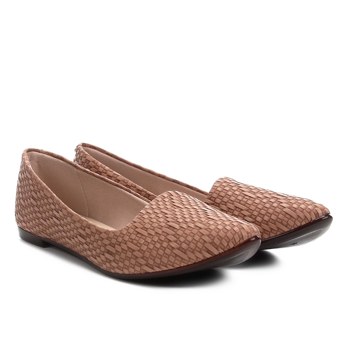 Sapatilha Moleca Sleeper Tressê Feminina - Nude Menor preço em Sapatilha Moleca Sleeper Tressê Feminina - Nude