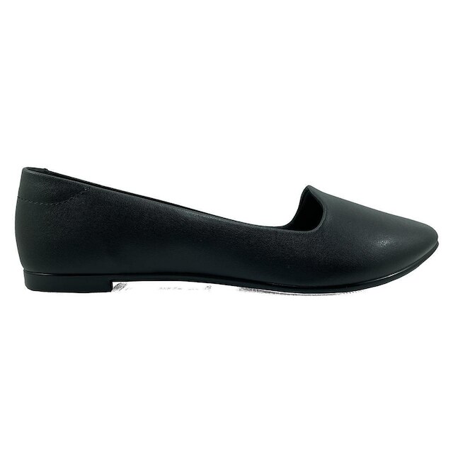 Sapatilha Moleca Slipper Basica Bico Fino - Preto - 39