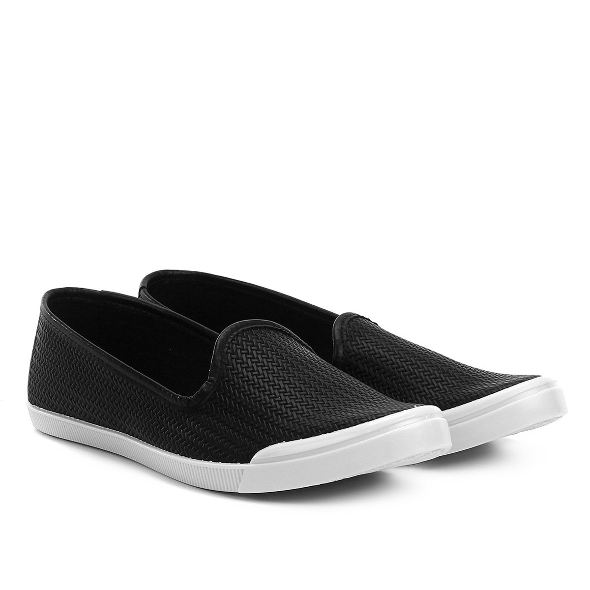 Sapatilha Moleca Tressê Feminina - Preto Menor preço em Sapatilha Moleca Tressê Feminina - Preto
