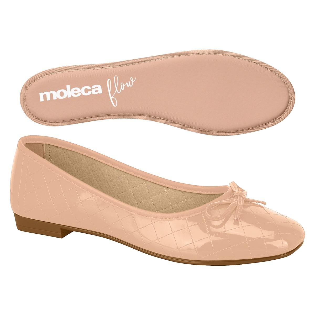 sapatilha moleca verniz