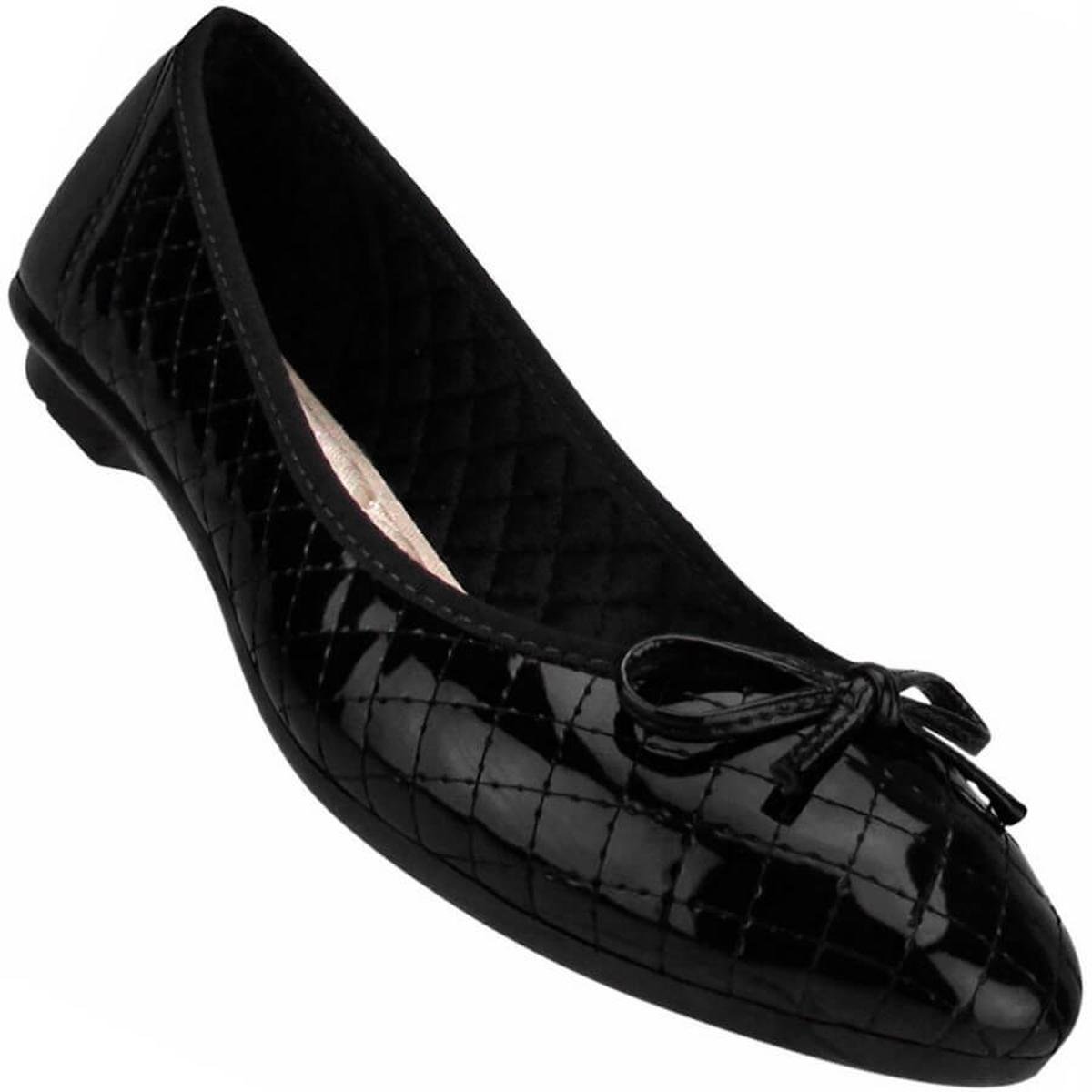 sapatilha moleca verniz