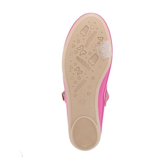 Sapatilha Molekinha Meninas Casual 2502.394 verniz laço fest