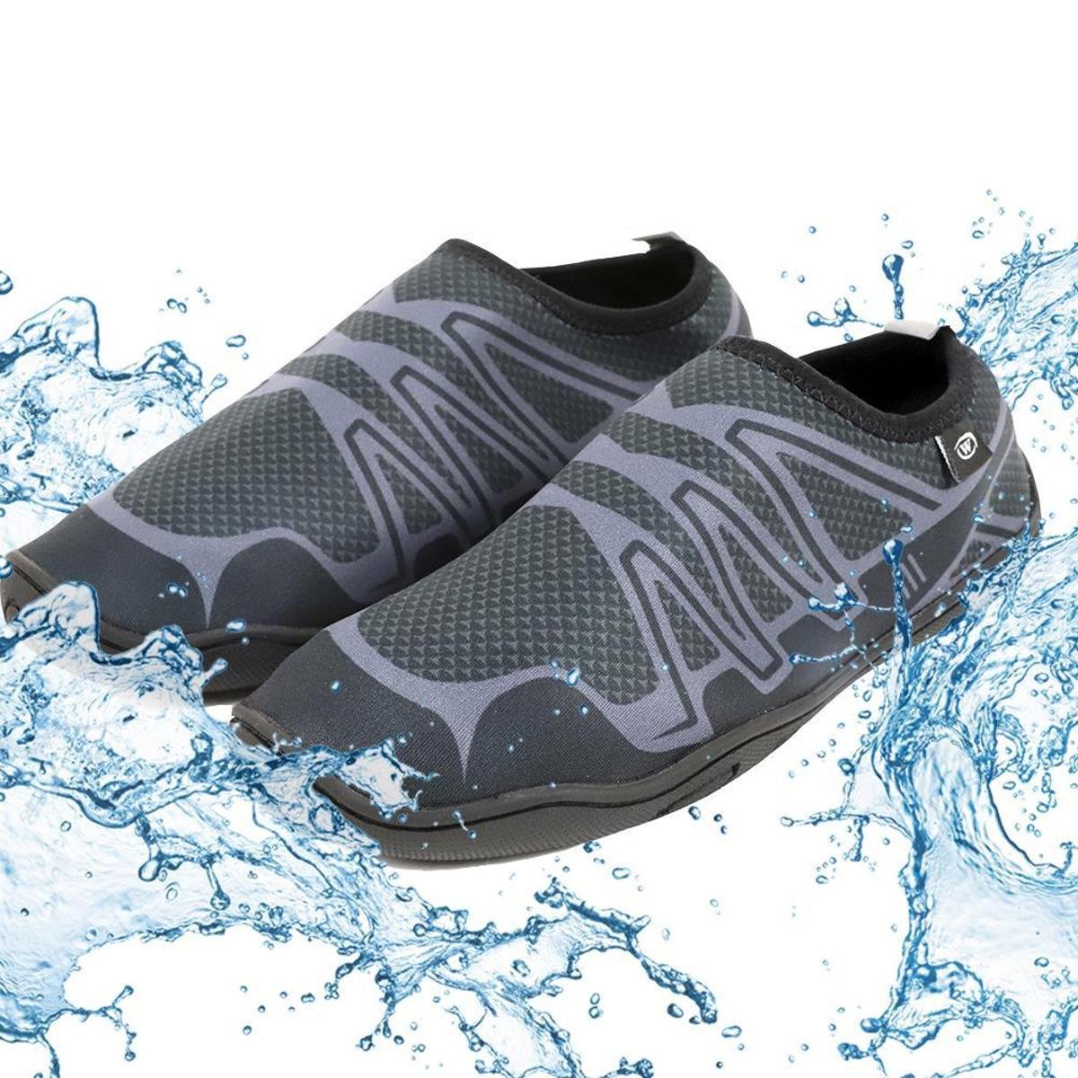 Sapatilha Neoprene Wonder Hibrida Ciclismo e Caminhada Flexível - Aranha - Cinza Menor preço em Sapatilha Neoprene Wonder Hibrida Ciclismo e Caminhada Flexível - Aranha - Cinza