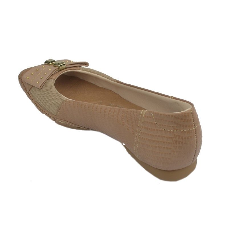 sapatilha peep toe usaflex