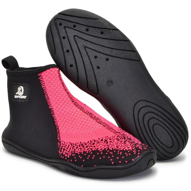Sapatilha Pesca Cano Médio Neoprene Pesca Praia Trilha