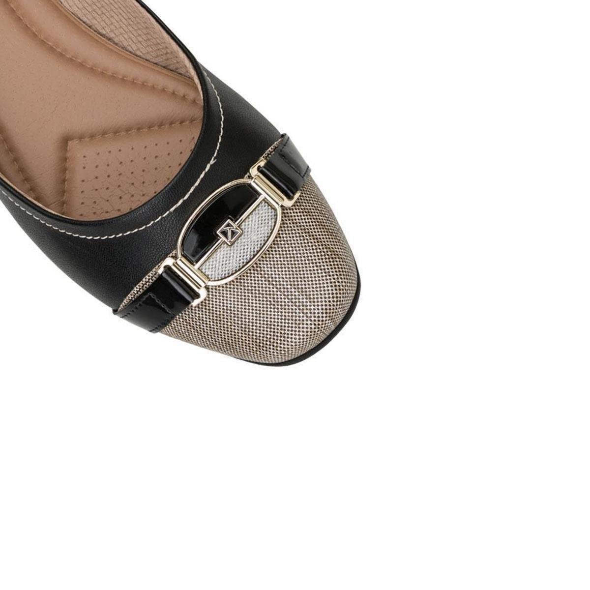 sapatilha com saltinho baixo