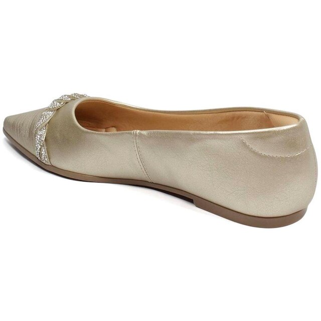Sapatilha Santinelli Bico Fino Feminino 1600-016