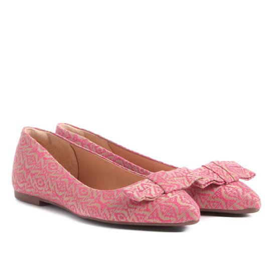 Sapatilha Shoestock Laço Feminina - Pink
