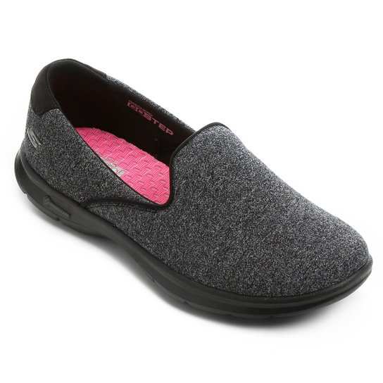 Sapatilha Skechers Go Step Solution Feminina - Preto