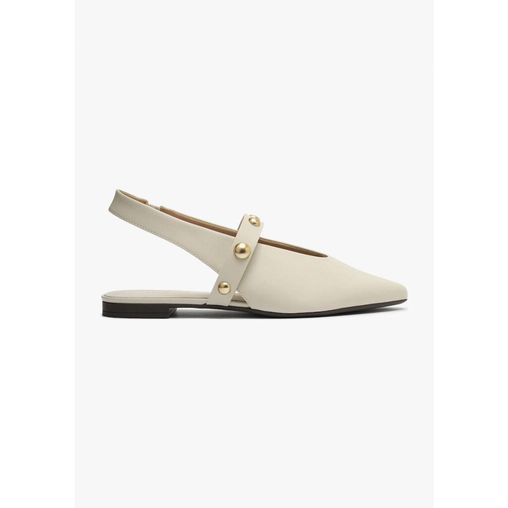 Sapatilha Slingback Tachas