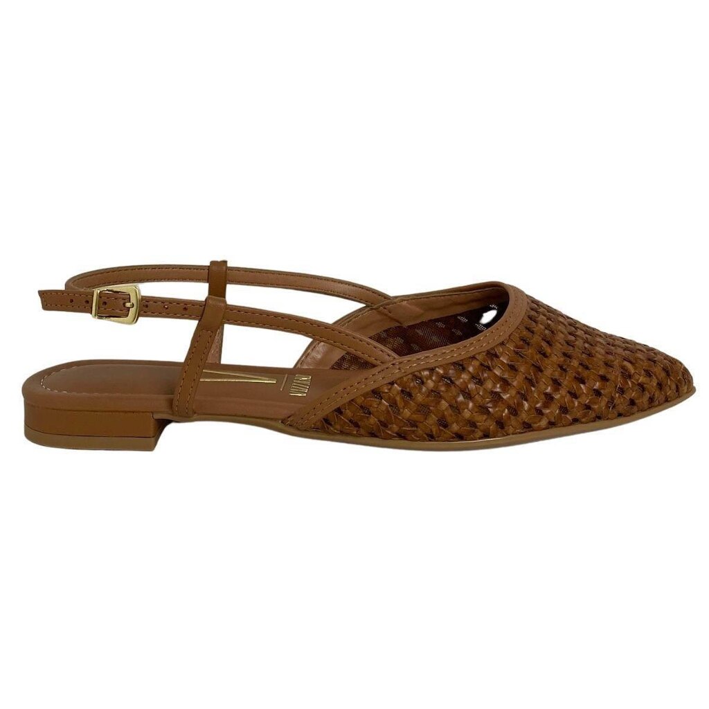 Sapatilha Slingback Vizzano Feminina 12061025 Caramelo