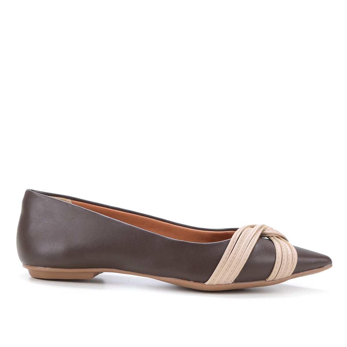 Sapatilha Studio Ana Paula Bico Fino Multi Tiras Feminina - Caramelo+Bege é ruim? Sapatilha Studio Ana Paula Bico Fino Multi Tiras Feminina - Caramelo+Bege é boa?