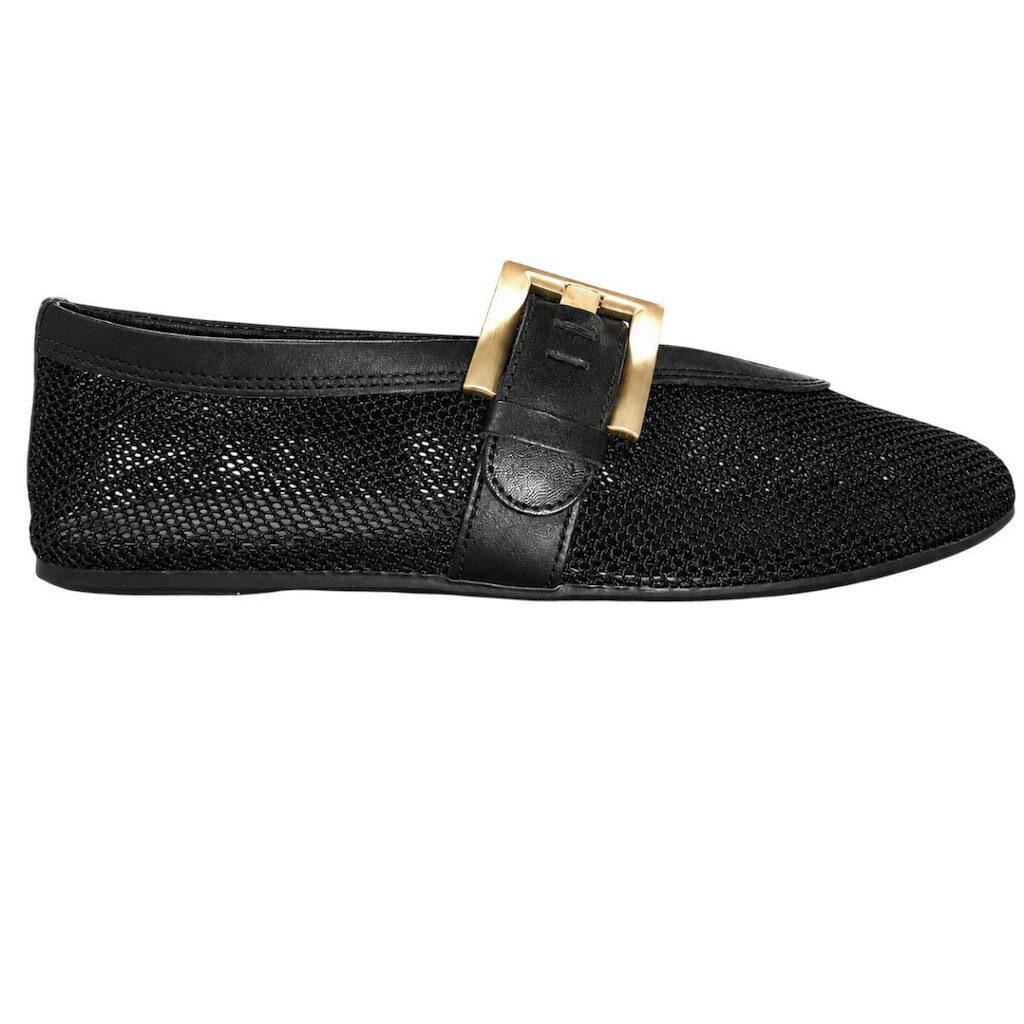 Sapatilha Tela Mary Jane Feminina Arezzo A13457 Preto