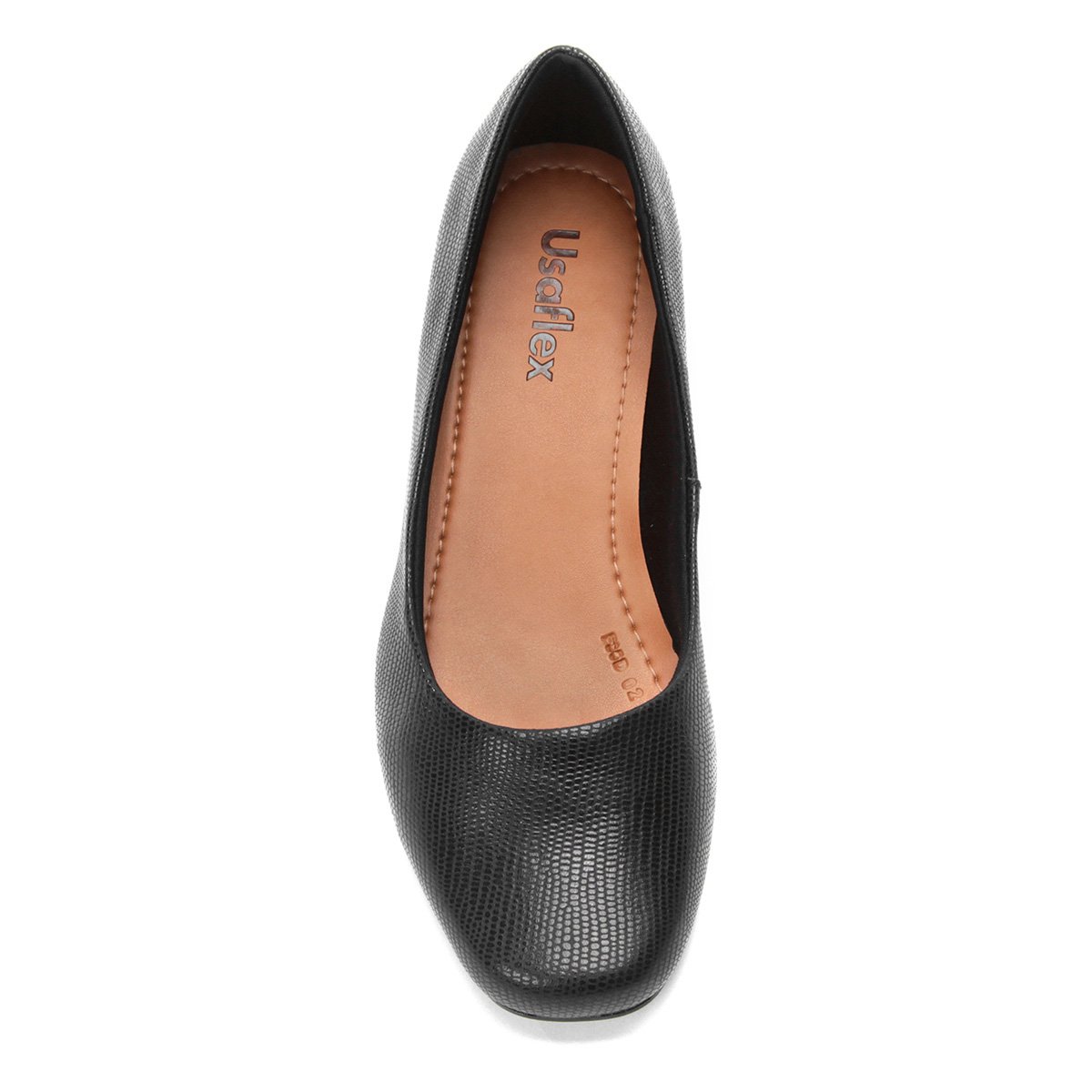 sapatilha usaflex com salto embutido