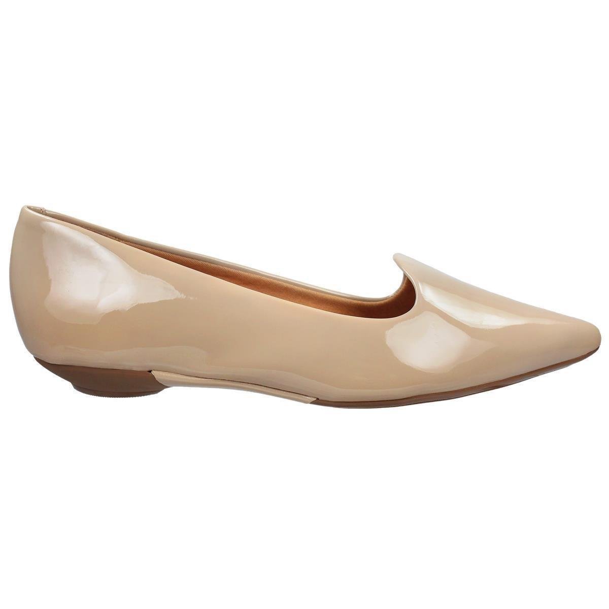 Sapatilha Vizzano Bico Fino Verniz Feminina Menor preço em Sapatilha Vizzano Bico Fino Verniz Feminina