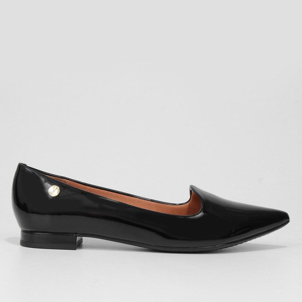 Sapatilha Verniz Sapatilha Preta Lisa Sapatilha Vizzano Bico Fino