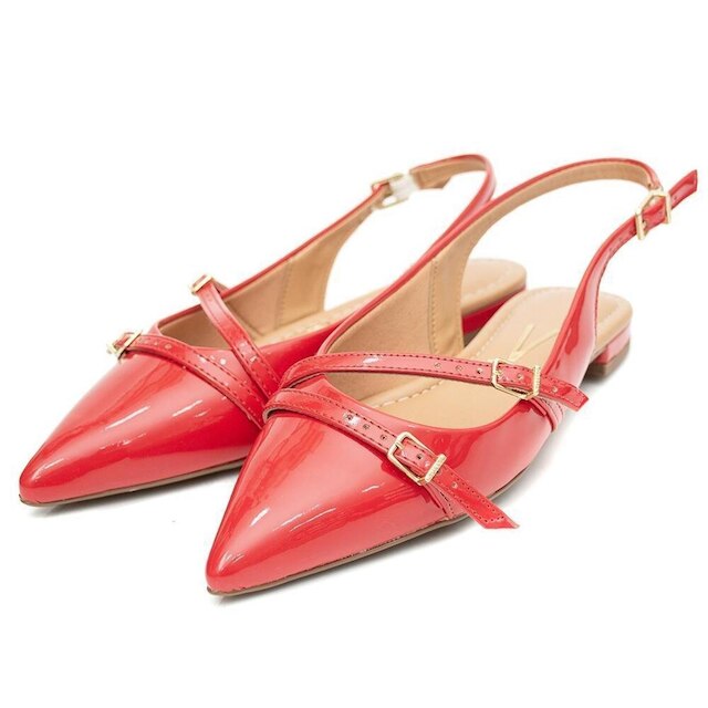Sapatilha Vizzano com Abertura Vermelho 34