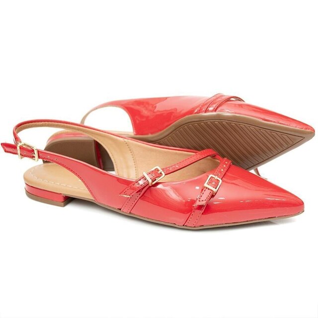 Sapatilha Vizzano com Abertura Vermelho 34