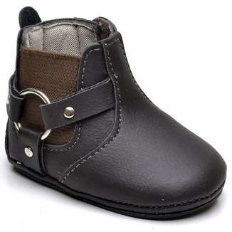 Sapatinho Botinha Para Bebê Elegância e Conforto Exploradores