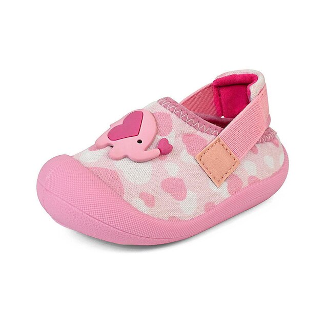 Sapatinho Esportivo Bebê Menina Babuche Infantil Conforto Verão Rosa Elefante Mzkid