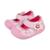 Sapatinho Esportivo Infantil Feminino Antiderrapante Primeiros Passos Rosa/Flor Mzkid - Rosa