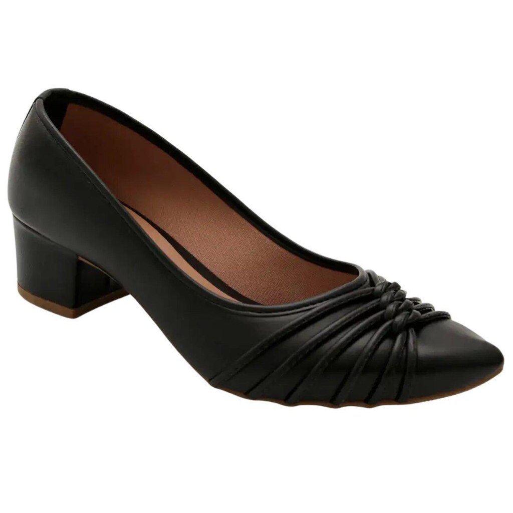 SAPATO ADDAN FEMININO SALTO BLOCO 9330