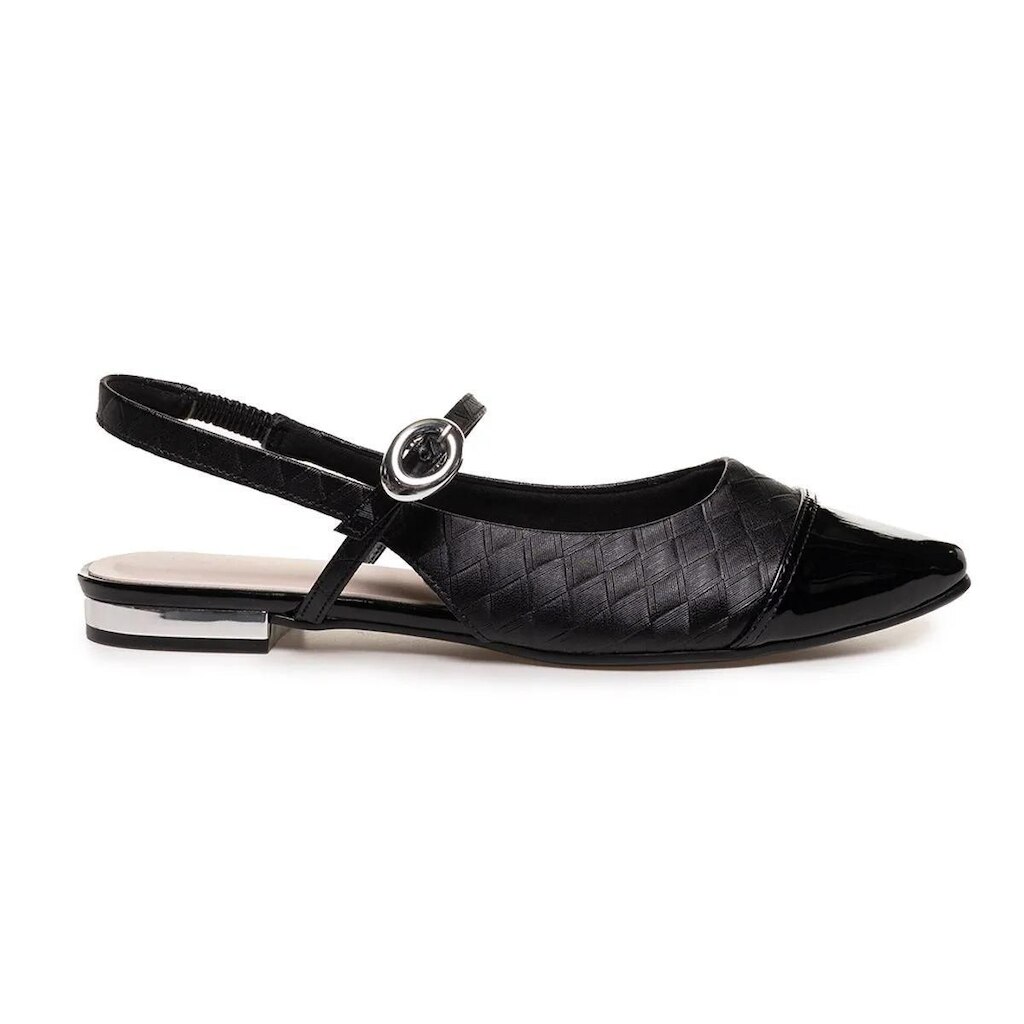 Sapato Bebecê Bico Redondo Fivela Feminino