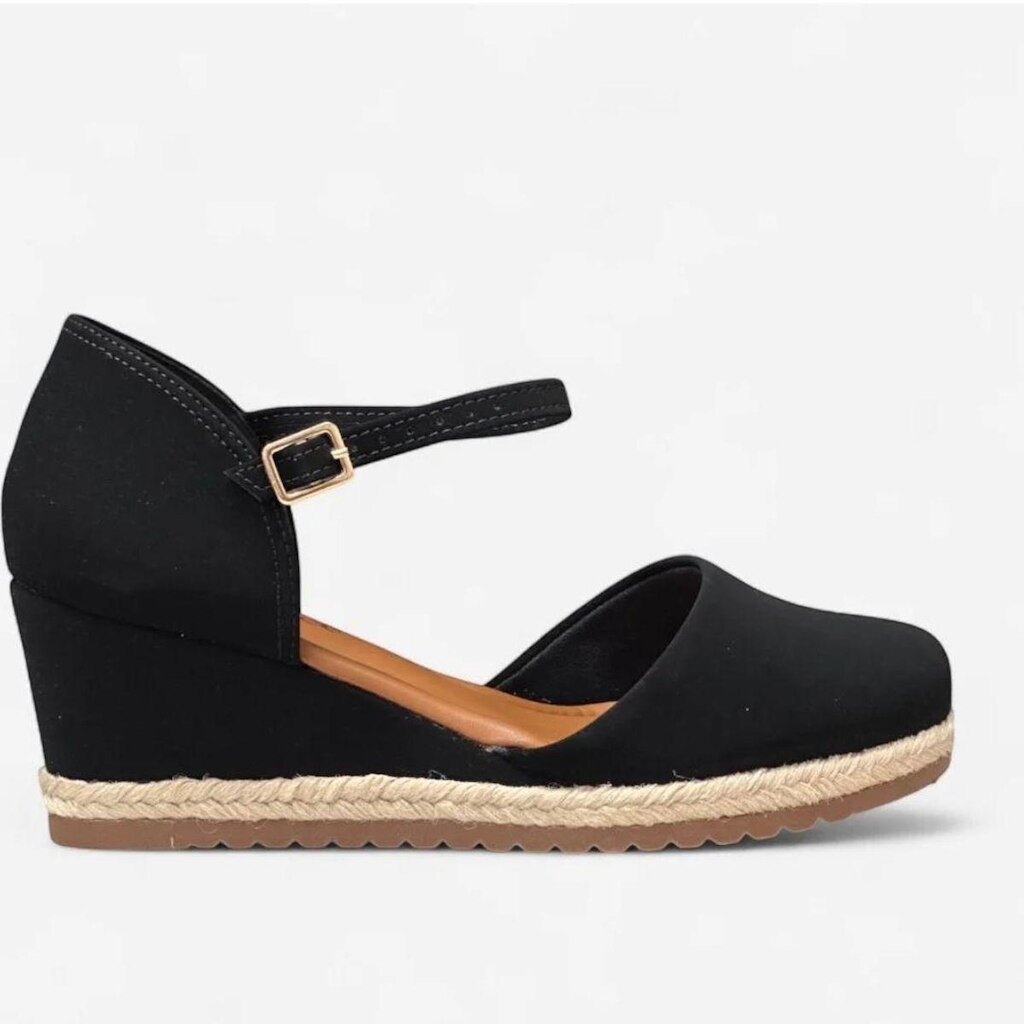 Sapato Bebece Preto Feminino Original T5828-172