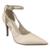 Sapato Bebecê Scarpin Bico Fino T9430-293 Bege Aveia - Bege Claro