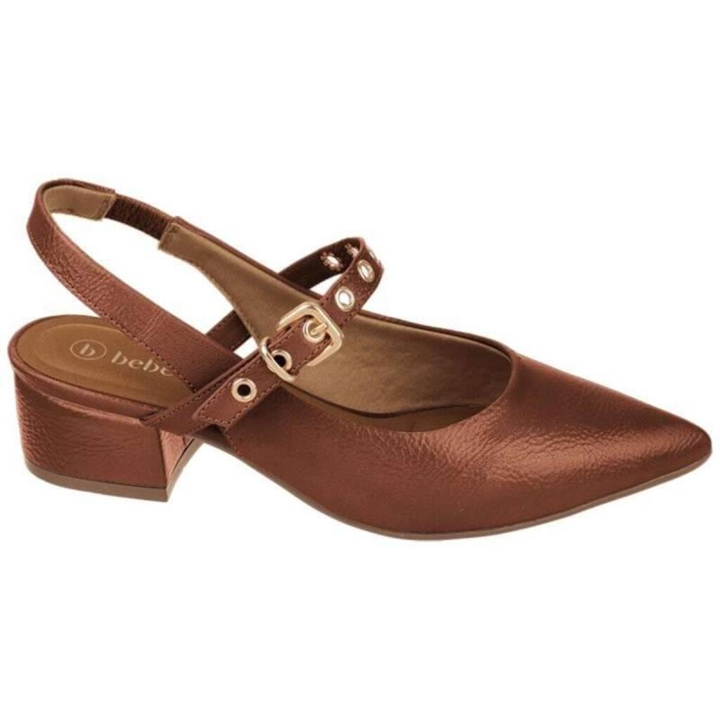 Sapato Bebecê Slingback niz Smash