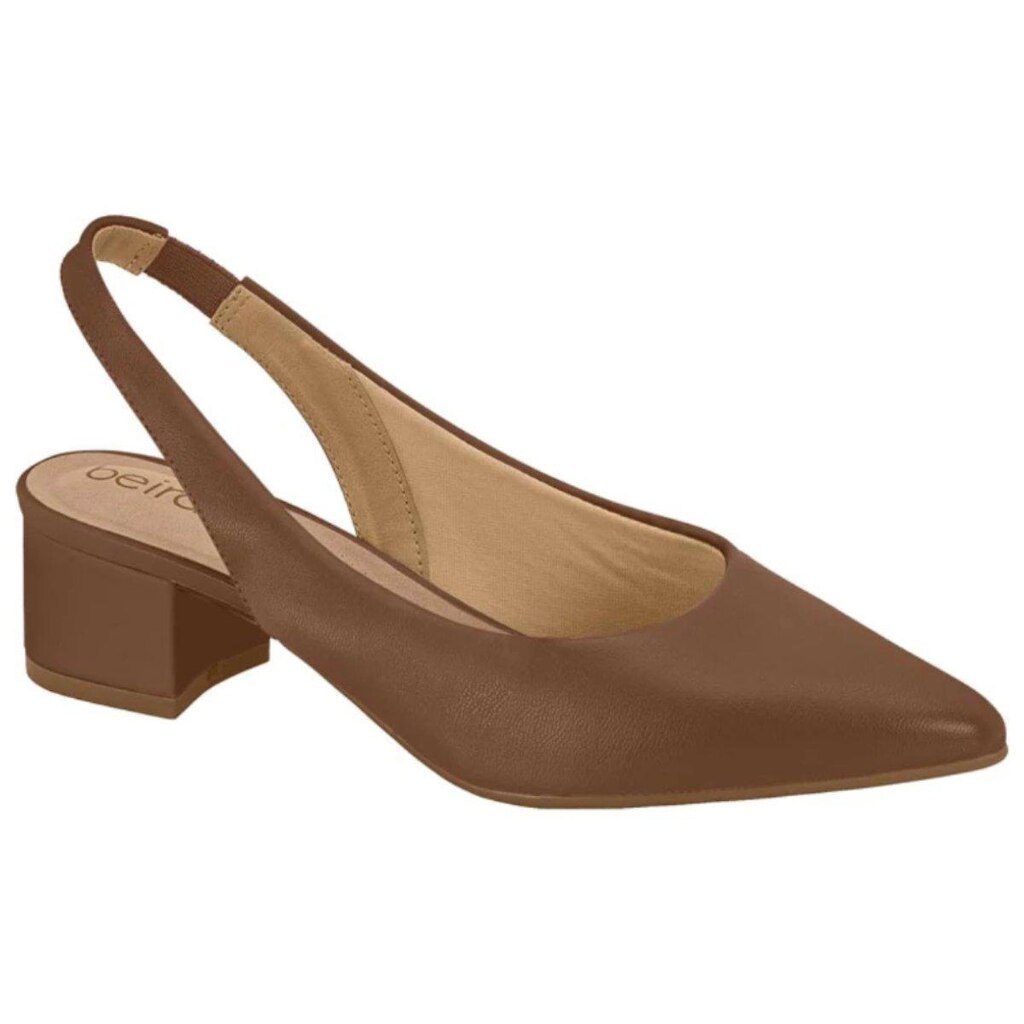 SAPATO BEIRA RIO SLINGBACK SALTO BAIXO 4182.220