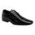 Sapato Bertelli Malbec Cadarço 70018 Preto - Preto