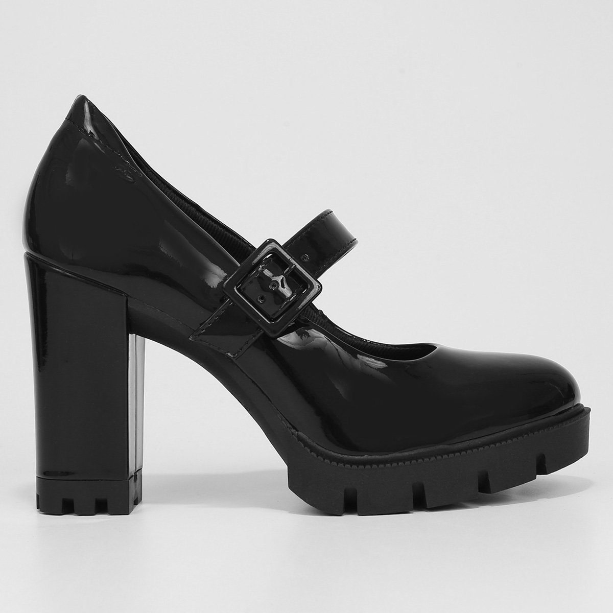 Sapato Salto Sapato Boneca Preto Dakota Sapato Dakota Scarpin