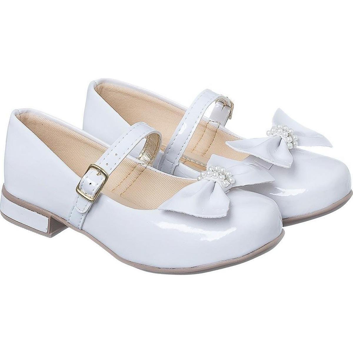 Sapato Boneca Infantil Salto Sapatilha Saltinho Daminha Dama Zattini