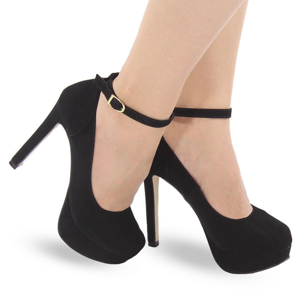 Sapato Boneca Modarpe Meia Pata Salto Alto Feminino M40 Menor preço em Sapato Boneca Modarpe Meia Pata Salto Alto Feminino M40