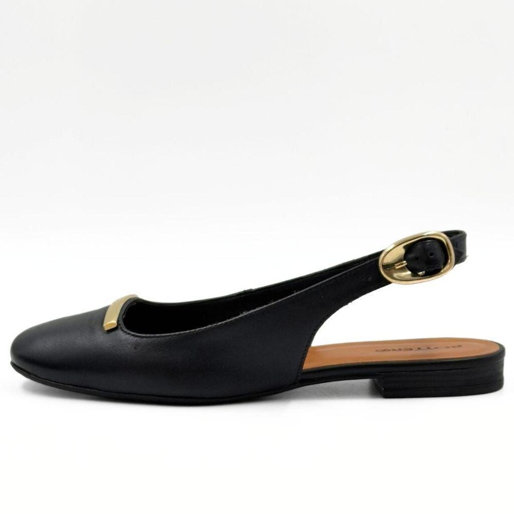 Sapato Bottero Slingback Bico Redondo Feminino