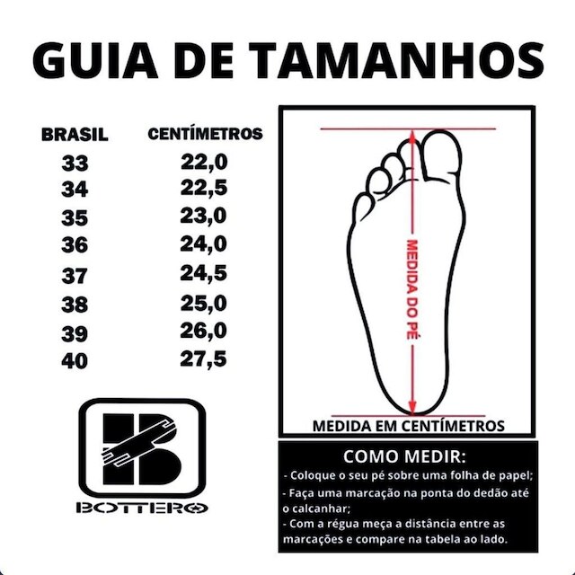 Sapato Bottero Tecnologia Comfort