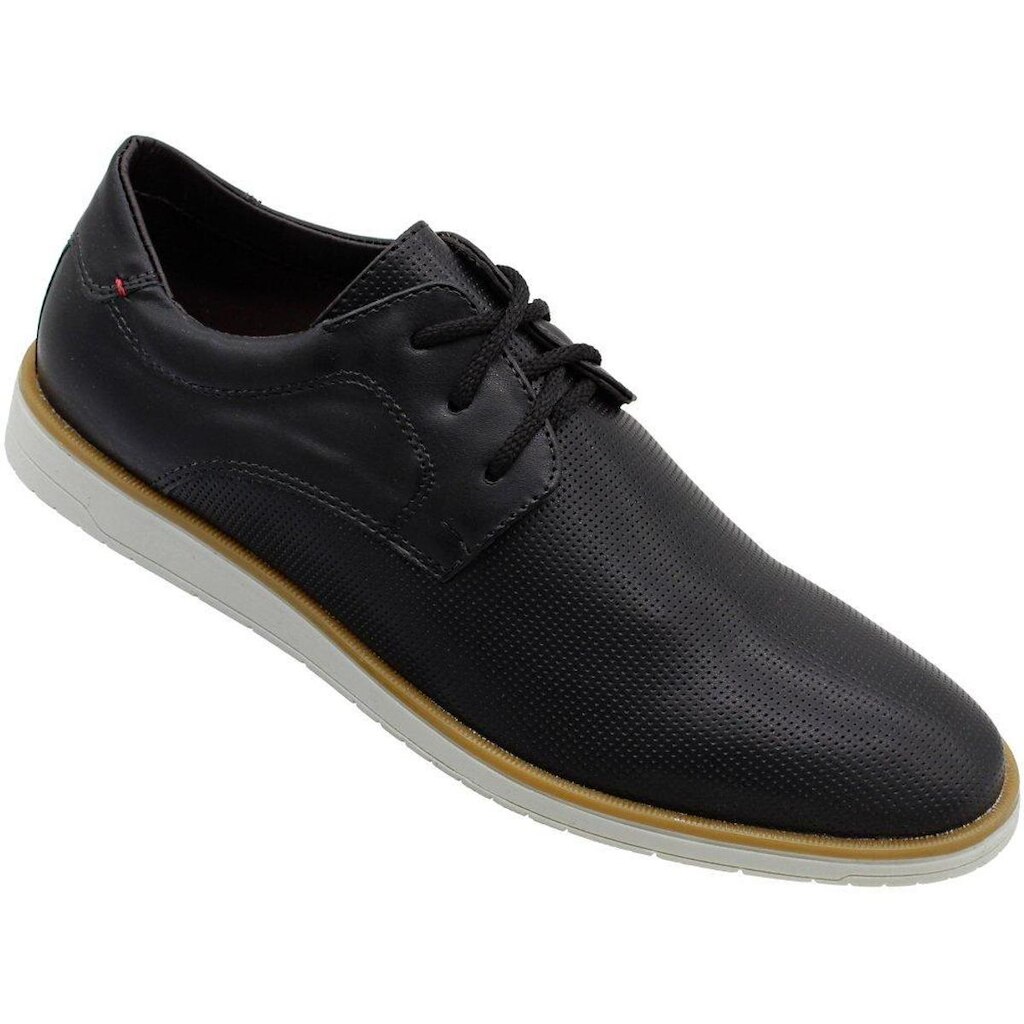 Sapato Casual Bkarellus Milão Esporte Fino Com Cadarço Masculino
