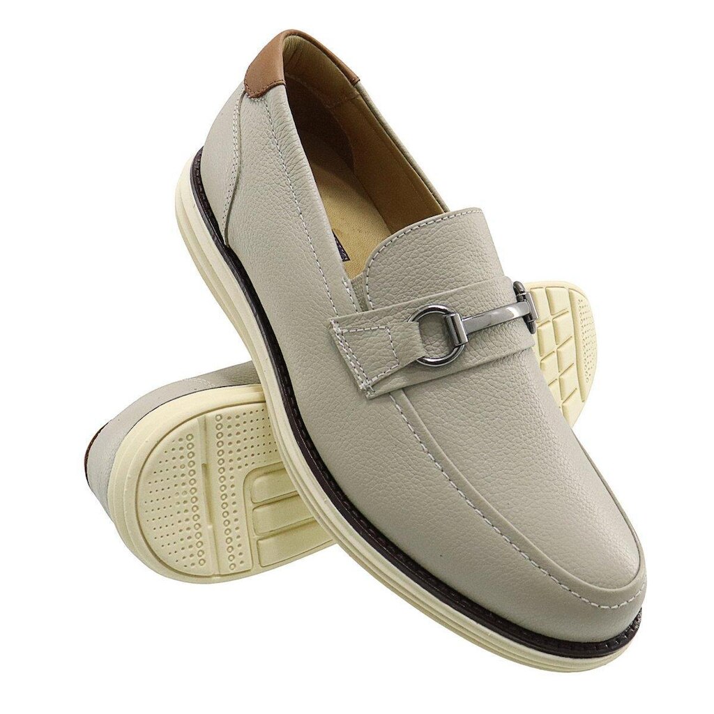Sapato Casual Clássico Masculino Couro Art Nobre - 3223