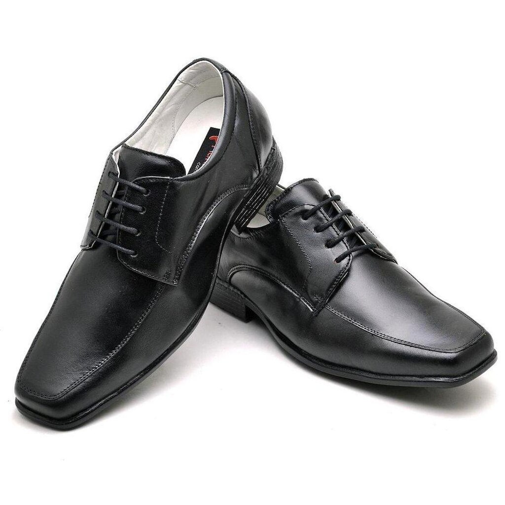Sapato Casual Conforto Couro De Carneiro Masculino
