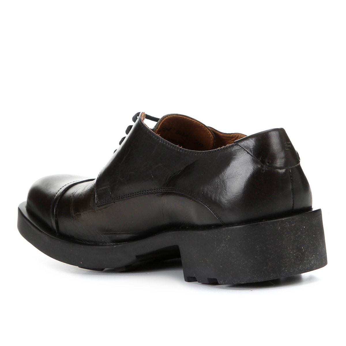 Sapato Casual Couro Ellus Coturno Clássico - Preto | Zattini