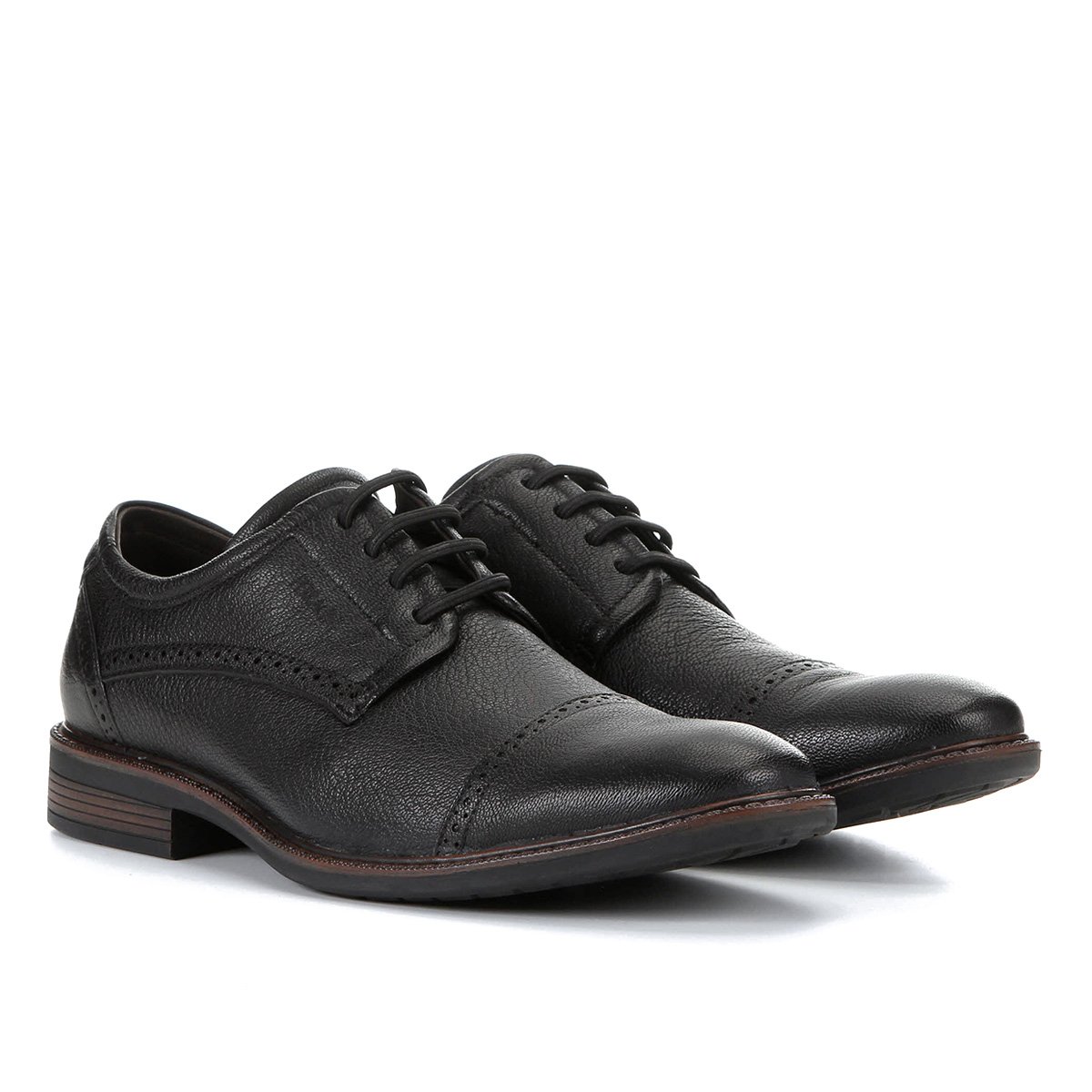 Sapato Casual Couro Ferracini Clear Brogue - Preto é ruim? Sapato Casual Couro Ferracini Clear Brogue - Preto é boa?