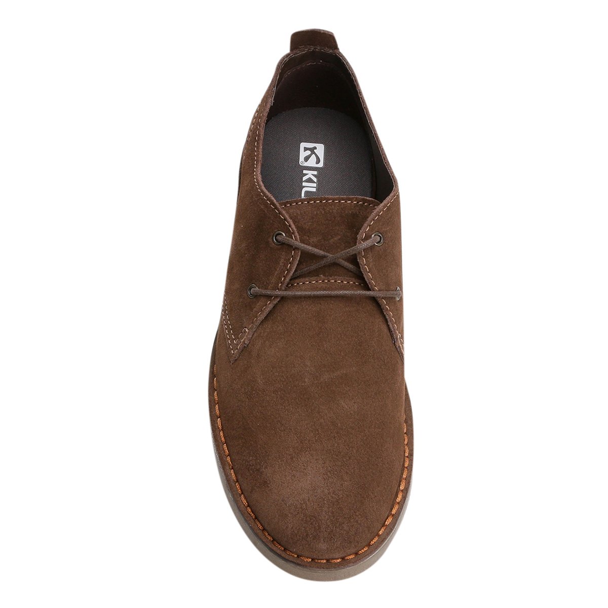 sapato casual couro kildare camurça masculino