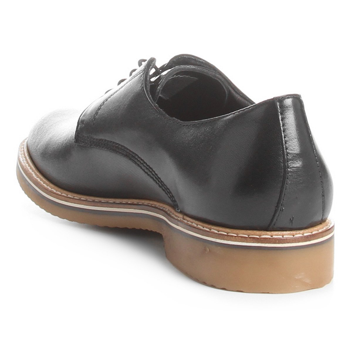 Sapato Casual Couro Reserva Dudu Masculino - Preto | Zattini